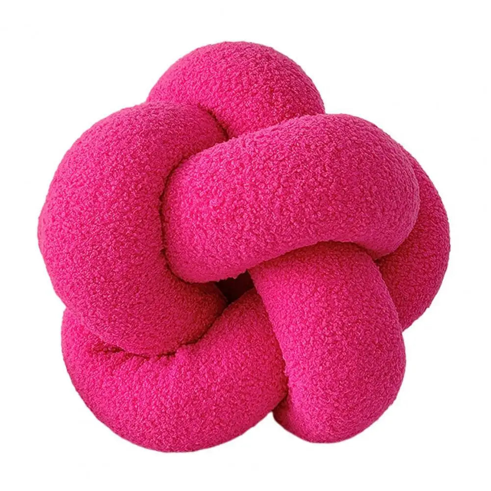 Braided Round Pillow - Nestelier