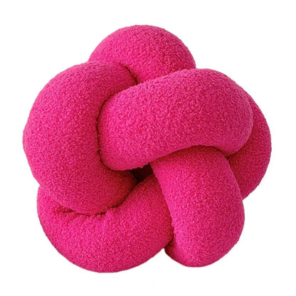 Braided Round Pillow - Nestelier