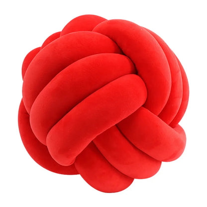 Knotted Ball Throw Pillow Ultra Soft - Nestelier