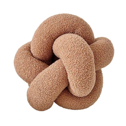 Braided Round Pillow - Nestelier