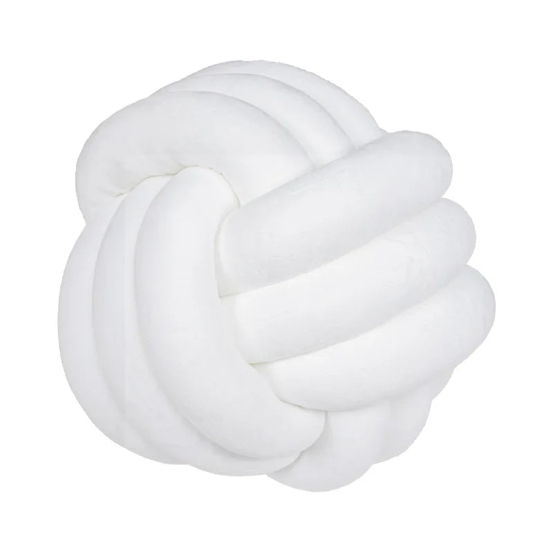 Knotted Ball Throw Pillow Ultra Soft - Nestelier