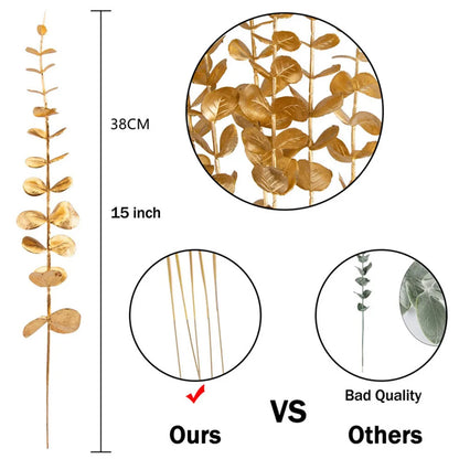 5pcs Artificial Eucalyptus Branches - Nestelier