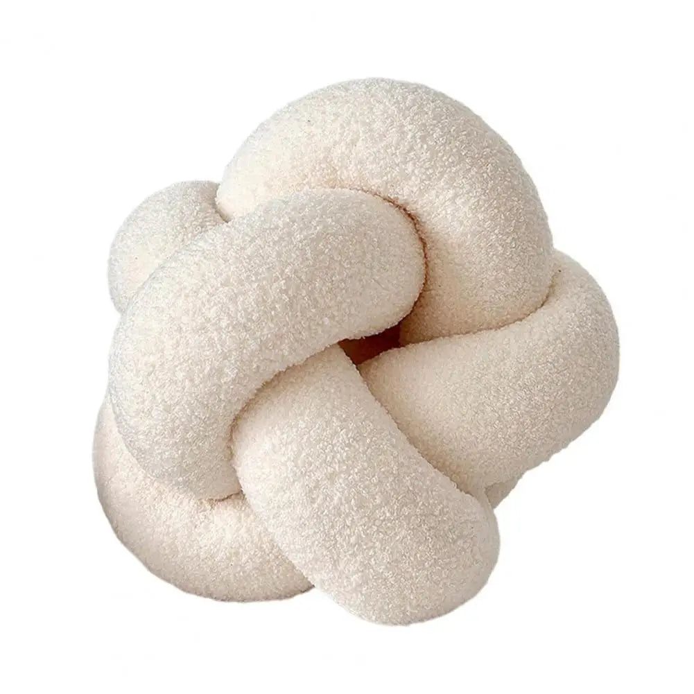 Braided Round Pillow - Nestelier