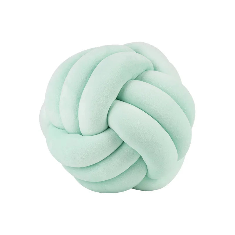 Knotted Ball Throw Pillow Ultra Soft - Nestelier