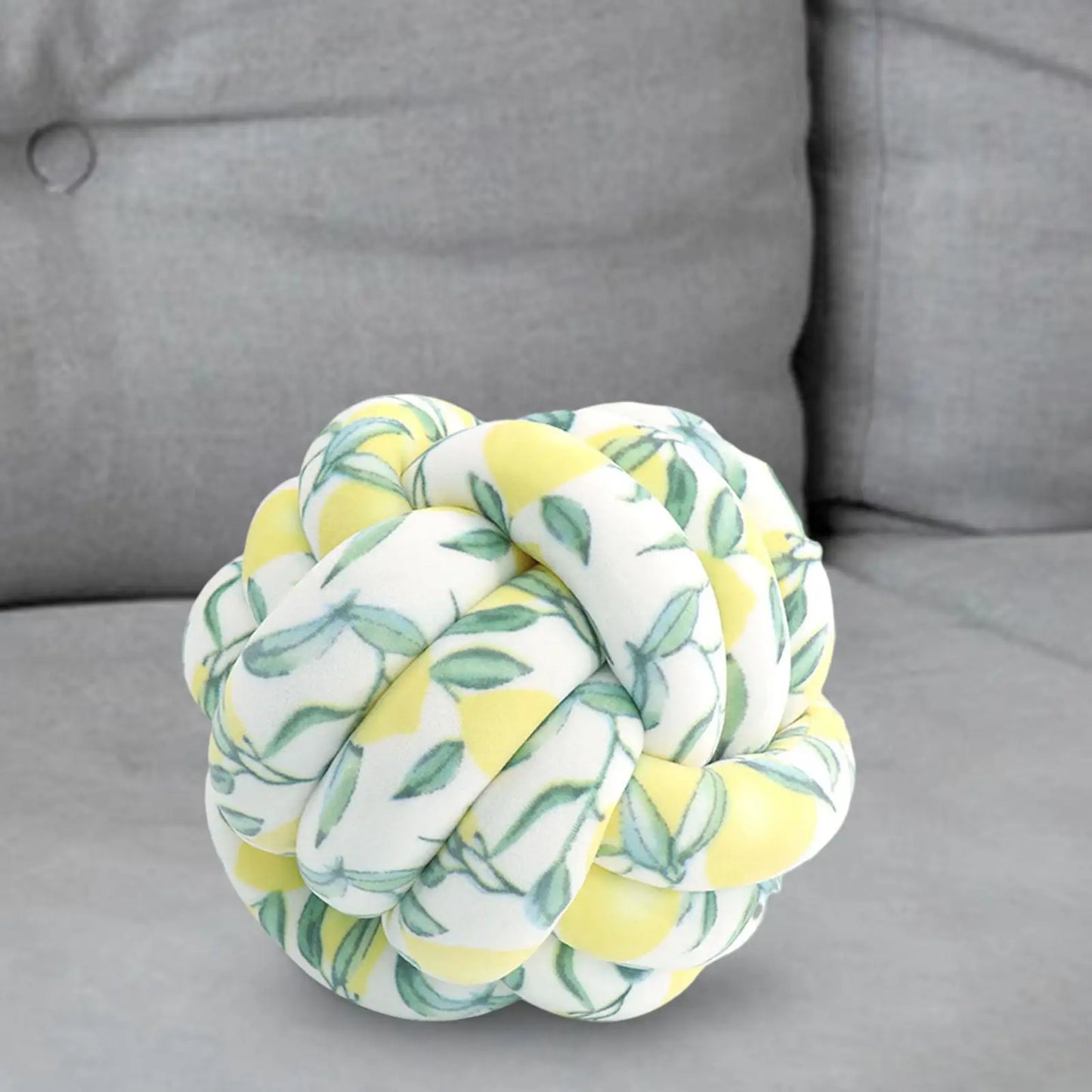 Nordic Knotted Plush Pillow – Soft Decorative Cushion - Nestelier