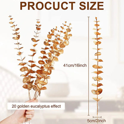 5pcs Artificial Eucalyptus Branches - Nestelier