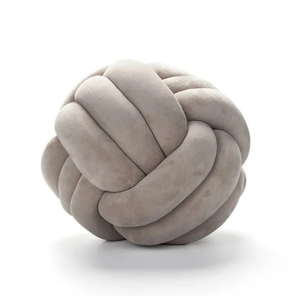 Knotted Ball Throw Pillow Ultra Soft - Nestelier