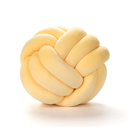 Knotted Ball Throw Pillow Ultra Soft - Nestelier