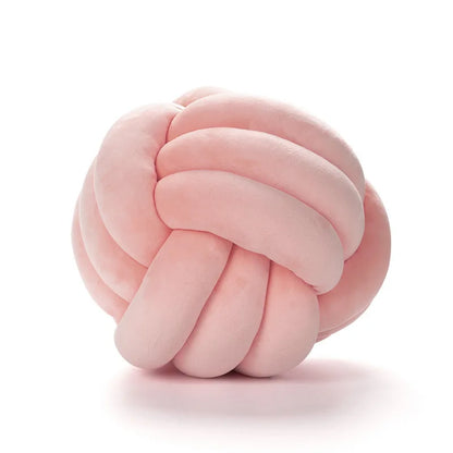 Knotted Ball Throw Pillow Ultra Soft - Nestelier