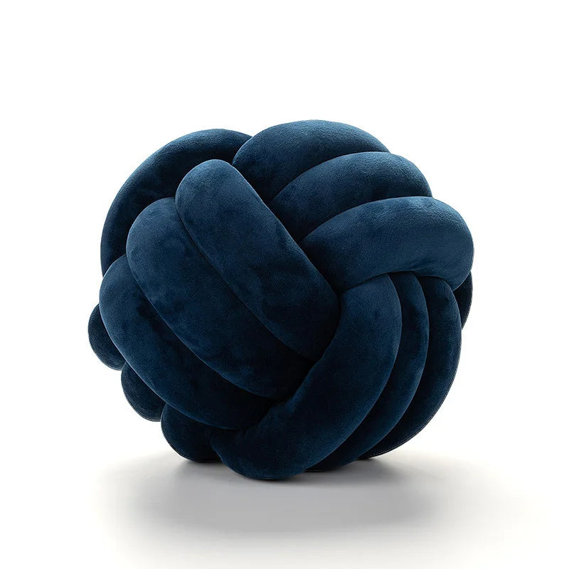 Knotted Ball Throw Pillow Ultra Soft - Nestelier