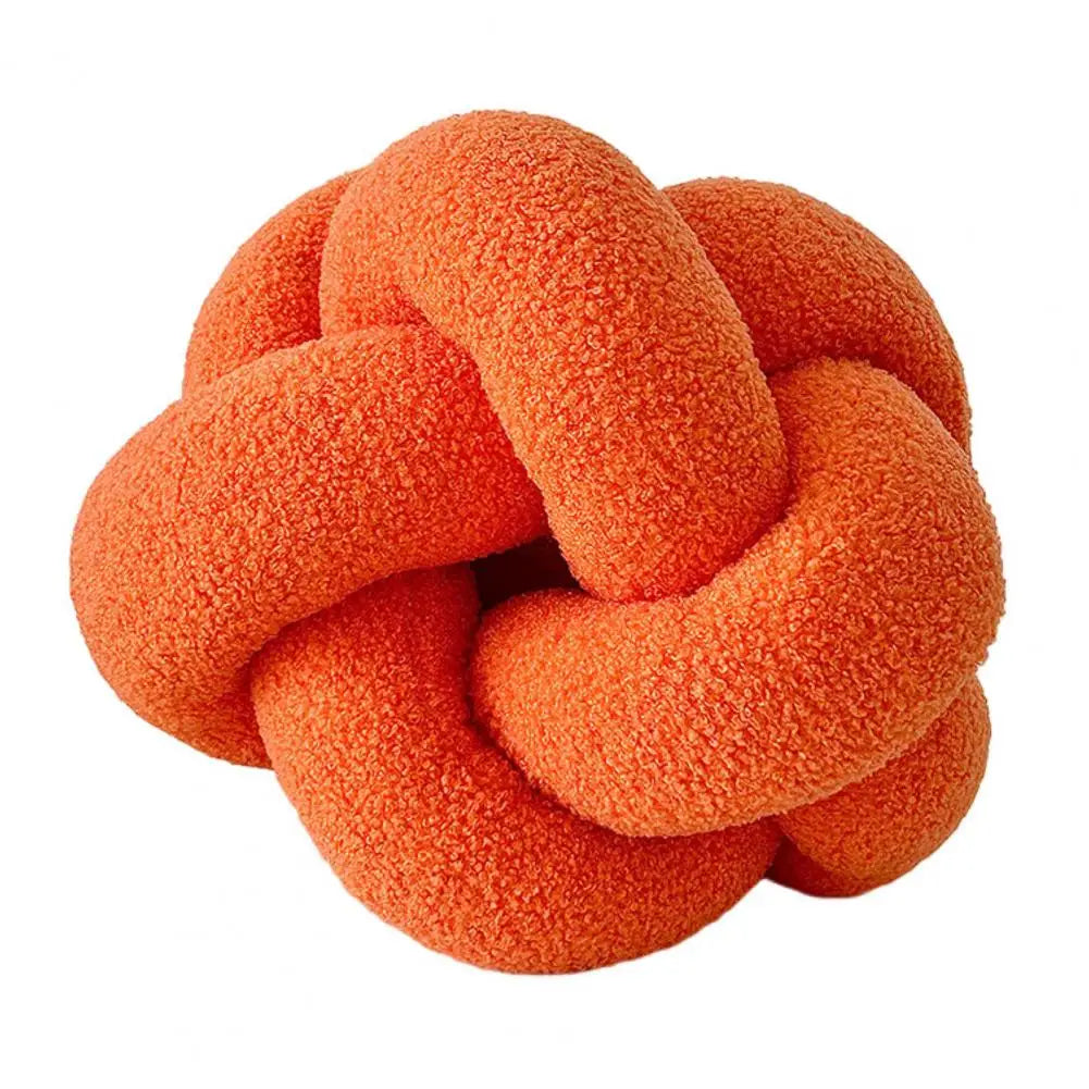 Braided Round Pillow - Nestelier
