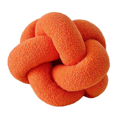 Braided Round Pillow - Nestelier