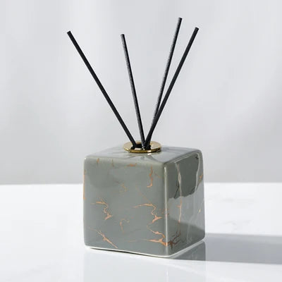 Luxury Marble Ceramic Soap & Shampoo Dispenser – Elegant Bathroom Accessories - Nestelier