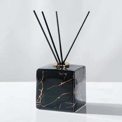 Luxury Marble Ceramic Soap & Shampoo Dispenser – Elegant Bathroom Accessories - Nestelier