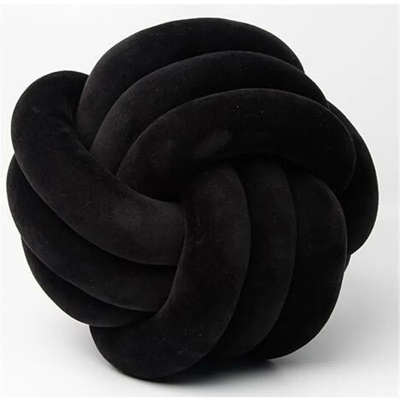 Knotted Ball Throw Pillow Ultra Soft - Nestelier