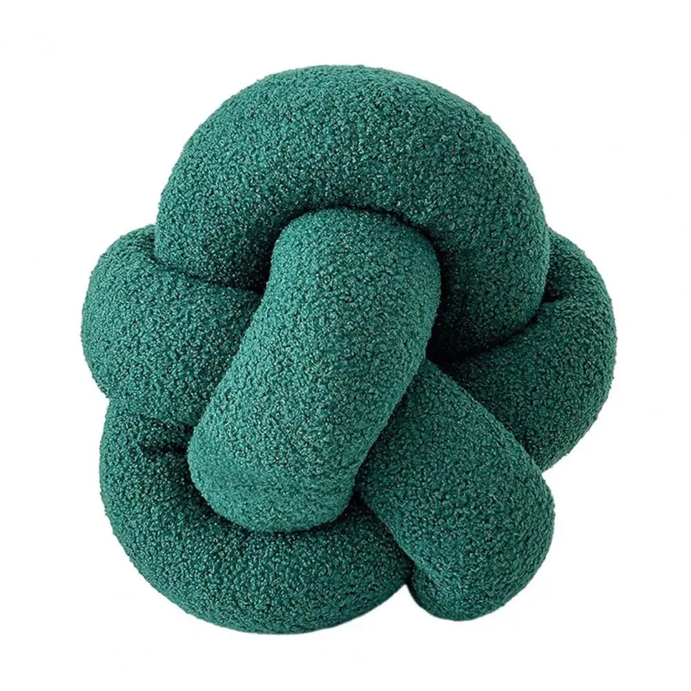 Braided Round Pillow - Nestelier