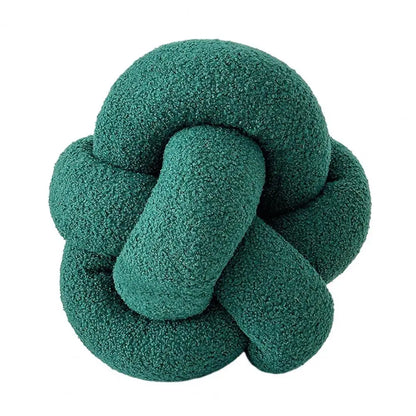 Braided Round Pillow - Nestelier